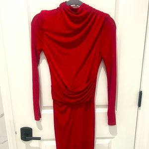 JLUXLABEL red small dress.